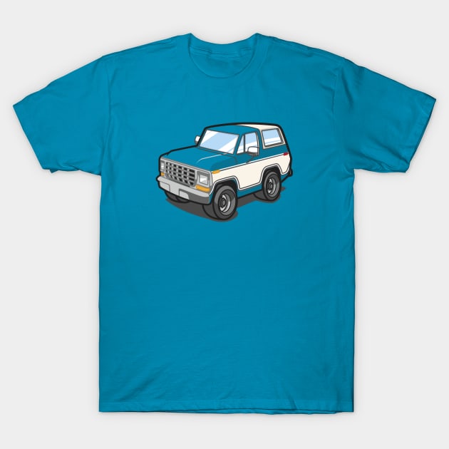 Color Me Outer (Bronco) T-Shirt by jepegdesign